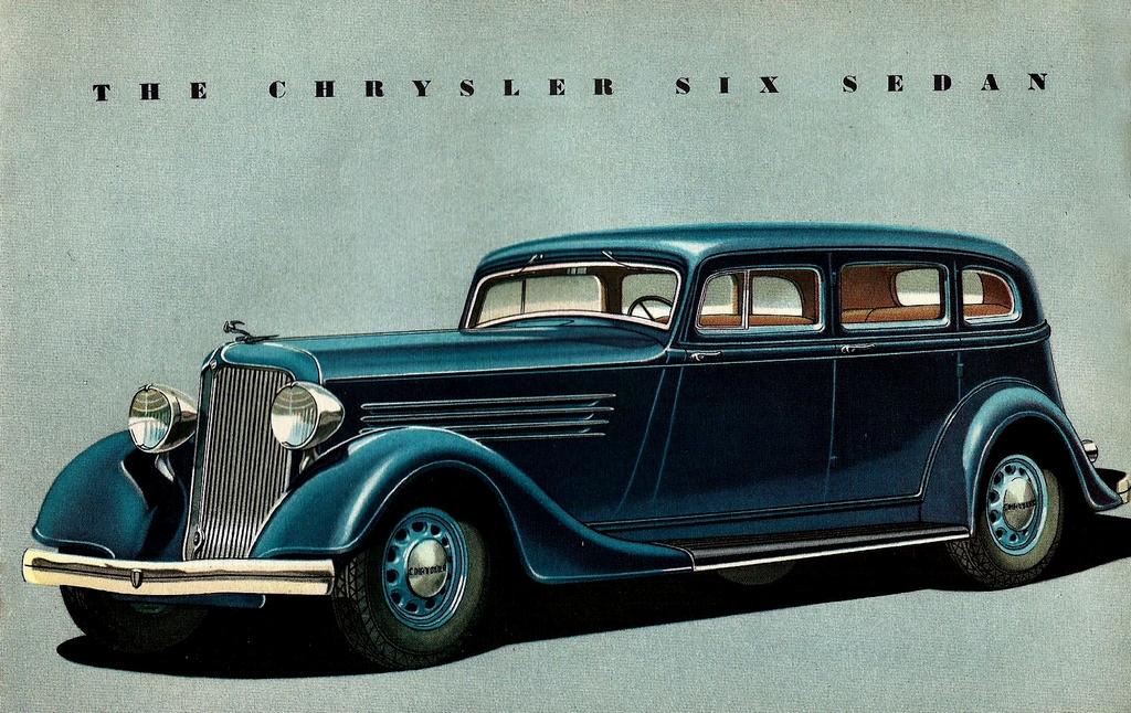 1934 Chrysler Six Brochure Page 3
